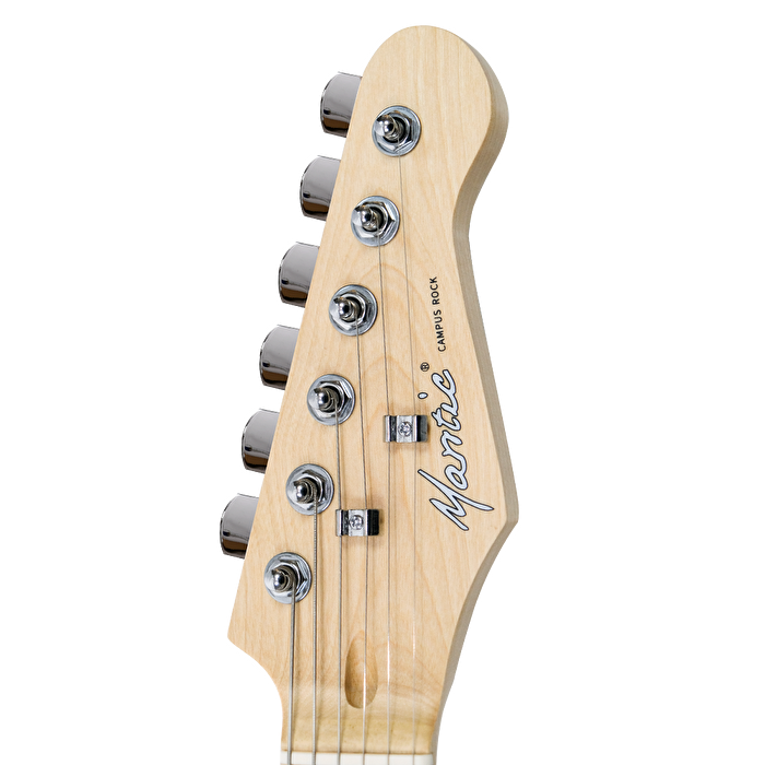 Mantic MST100-HBL Aksesuarlı ve Amfili Mavi Elektro Gitar Paketi